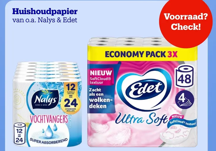 Aanbieding: Huishoudpapier