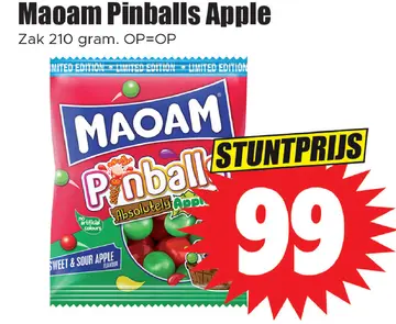Aanbieding: Maoam Pinballs Apple
