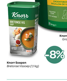 Aanbieding: Knorr Soepen Bretonse Vissoep -8%