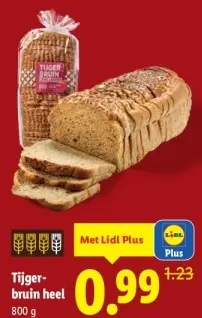 Aanbieding: Tijgerbruin heel