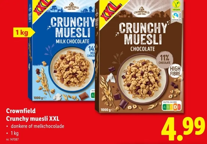 Aanbieding: Crunchy muesli XXL