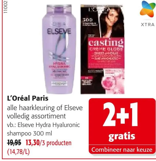 Promotie: Alle haarkleuring of Elseve volledig assortiment