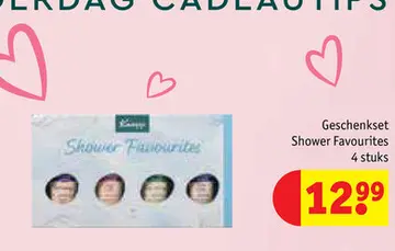 Aanbieding: Geschenkset Shower Favourites