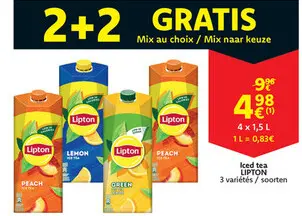 Offre: Iced tea LIPTON