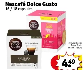 Aanbieding: Nescafé Dolce Gusto