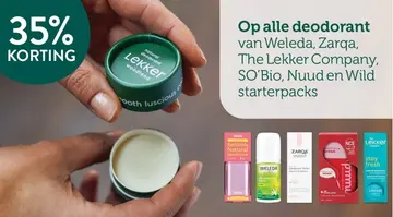 Aanbieding: Deodorant