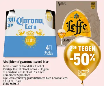 Aanbieding: Abdijbier of gearomatiseerd bier