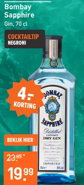 Aanbieding: Bombay Sapphire