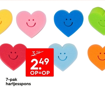 Aanbieding: hartjesspons