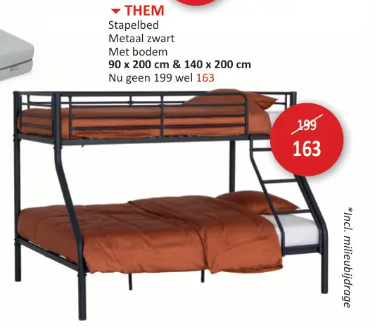 Promotie: Them Stapelbed