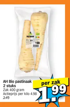 Aanbieding: AH Bio pastinaak