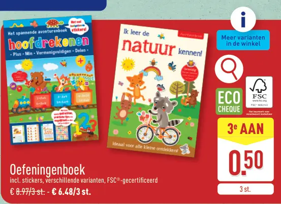 Promotie: Oefeningenboek