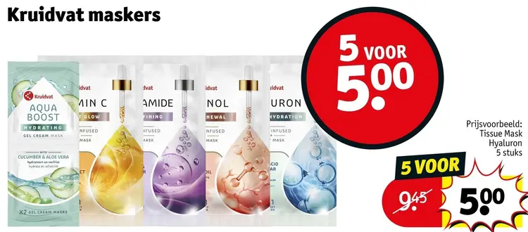 Aanbieding: Maskers