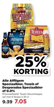 Aanbieding: Alle Affligem Speciaalbier, Texels of Desperados Speciaalbier