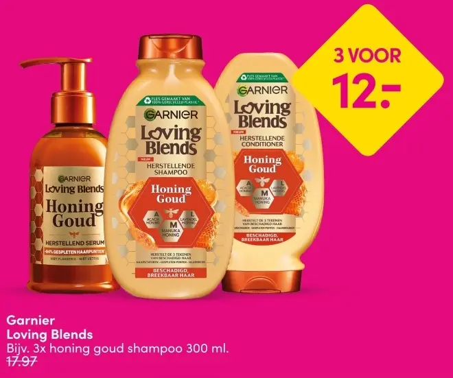 Aanbieding: Garnier Loving Blends
