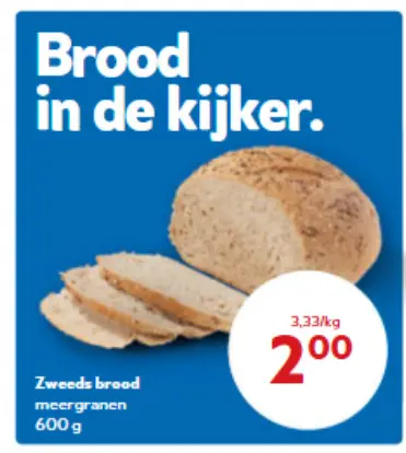 Promotie: Zweeds brood meergranen