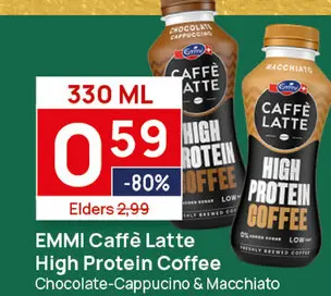 Aanbieding: Caffè Latte High Protein Coffee