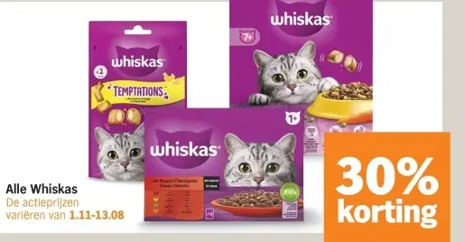 Aanbieding: Whiskas