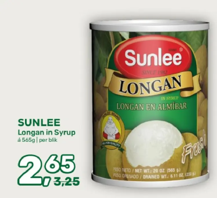 Aanbieding: Longan in Syrup