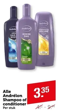 Aanbieding: Alle Andrélon Shampoo of conditioner