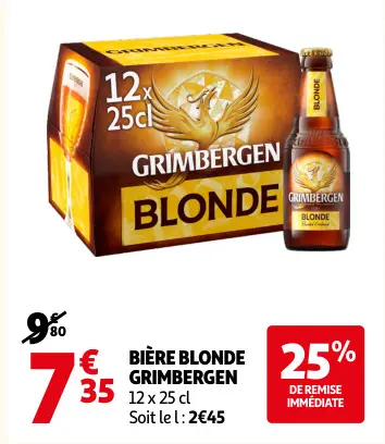 Promotie: Bière blonde