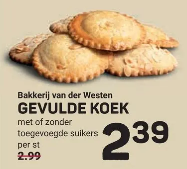 Aanbieding: Gevulde koek