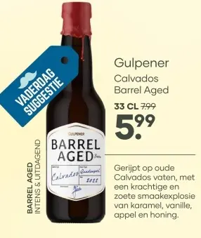 Aanbieding: Calvados Barrel Aged