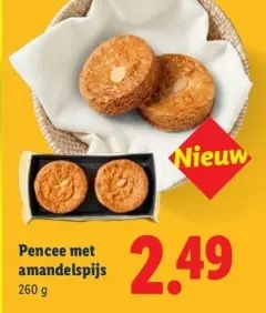 Aanbieding: Pencee met amandelspijs