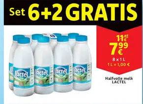 Aanbieding: Halfvolle melk