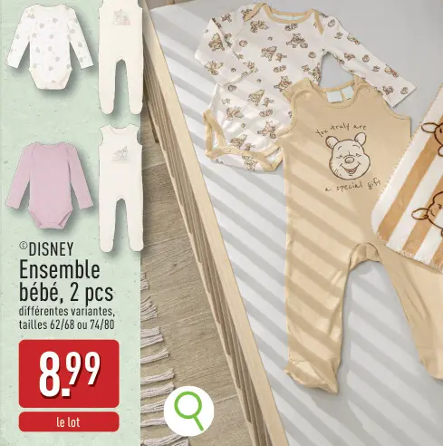 Offre: Ensemble bébé, 2 pcs