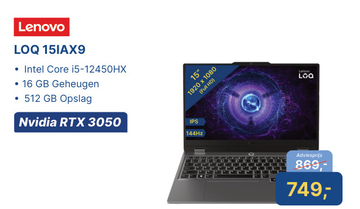 Aanbieding: Lenovo LOQ 151AX9