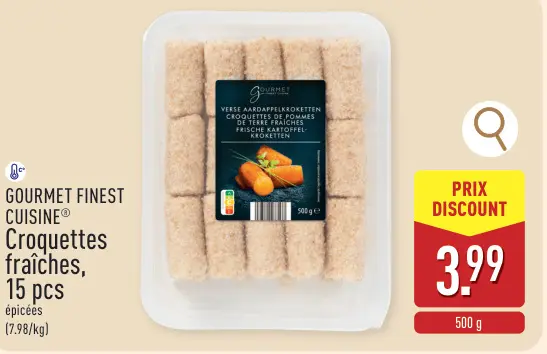 Offre: Croquettes fraîches