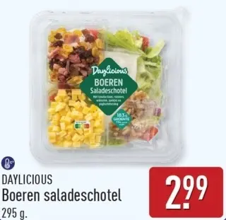 Aanbieding: Boeren saladeschotel