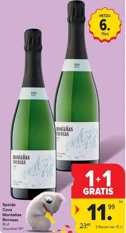 Promotie: Cava Montañas Rocosas Brut