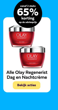 Aanbieding: Olay Regenerist Dag en Nachtcrème