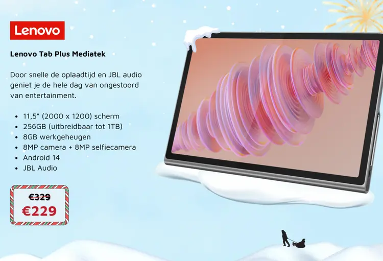 Aanbieding: Lenovo Tab Plus Mediatek