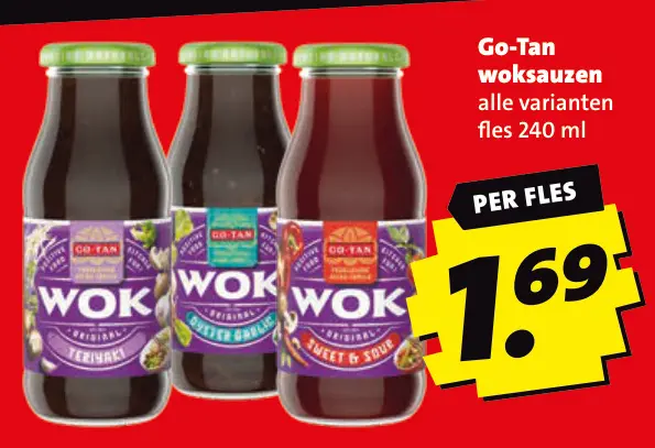 Aanbieding: woksauzen