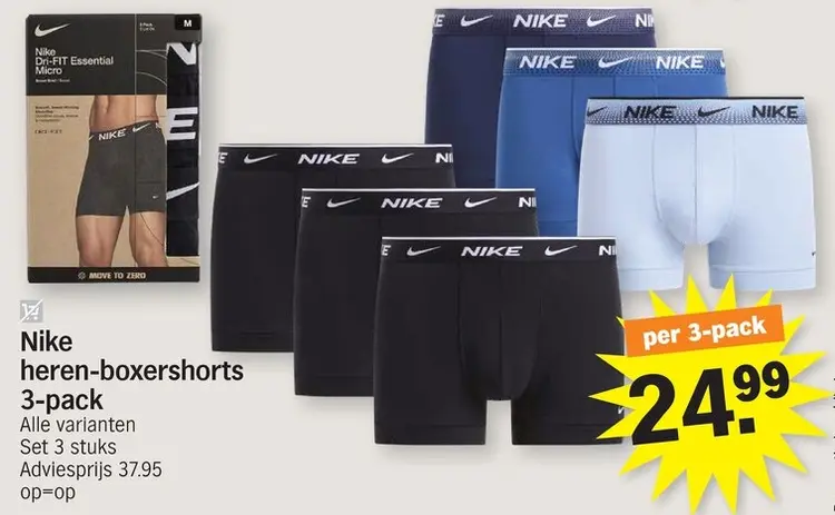 Promotie: Heren-boxershorts 3-pack