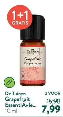 Aanbieding: Grapefruit Essentiële Olie