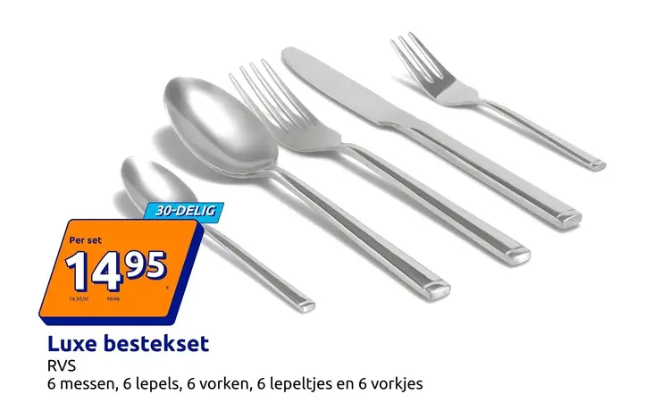 Promotie: Luxe bestekset