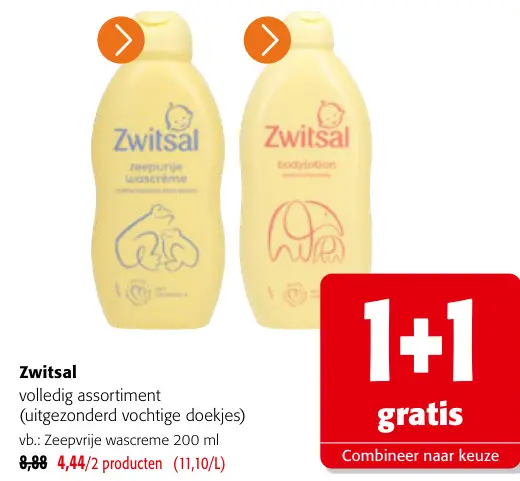 Promotie: Volledig assortiment (uitgezonderd vochtige doekjes)
