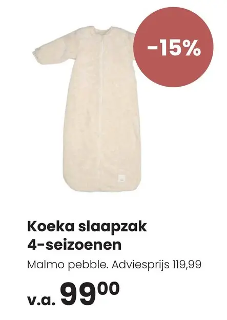 Aanbieding: Koeka slaapzak 4-seizoenen
