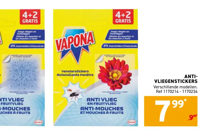 Promotie: Anti-vliegenstickers
