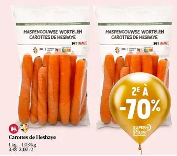 Offre: Carottes de Hesbaye