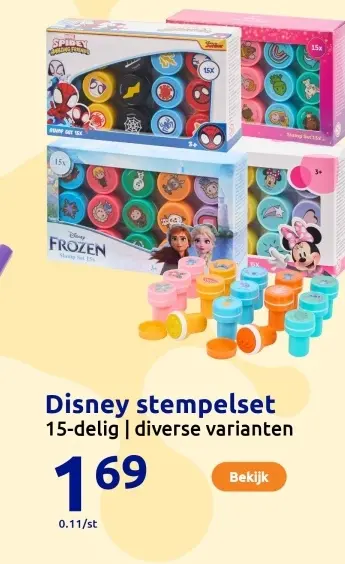 Aanbieding: Disney stempelset