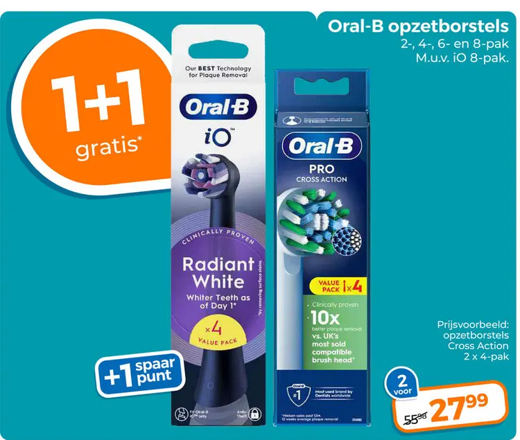 Aanbieding: Oral-B opzetborstels