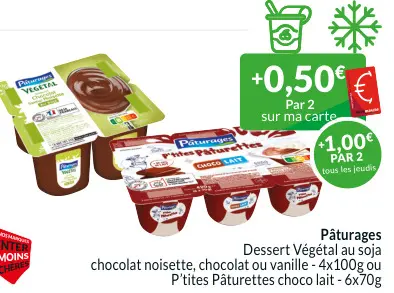 Offre: Dessert Végétal au soja