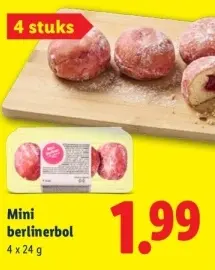 Aanbieding: Mini berlinerbol