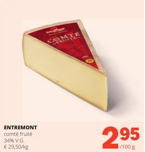 Promotie: Comté fruité