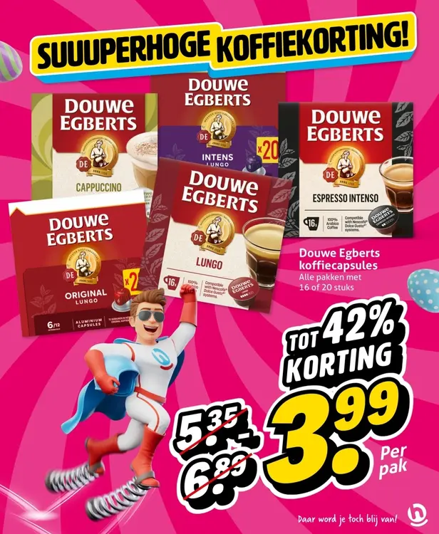 Aanbieding: Koffiecapsules